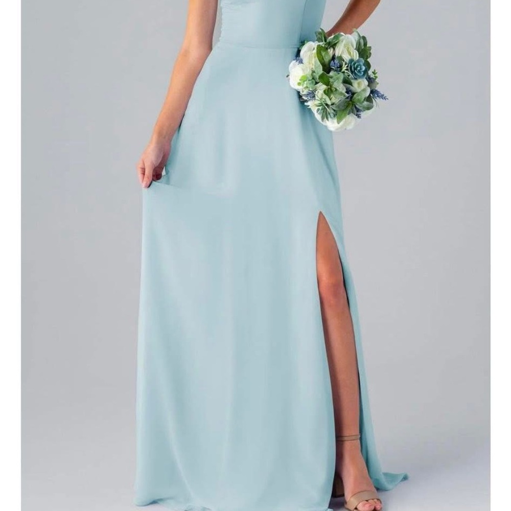 Mint Maxi Gown with Slit
